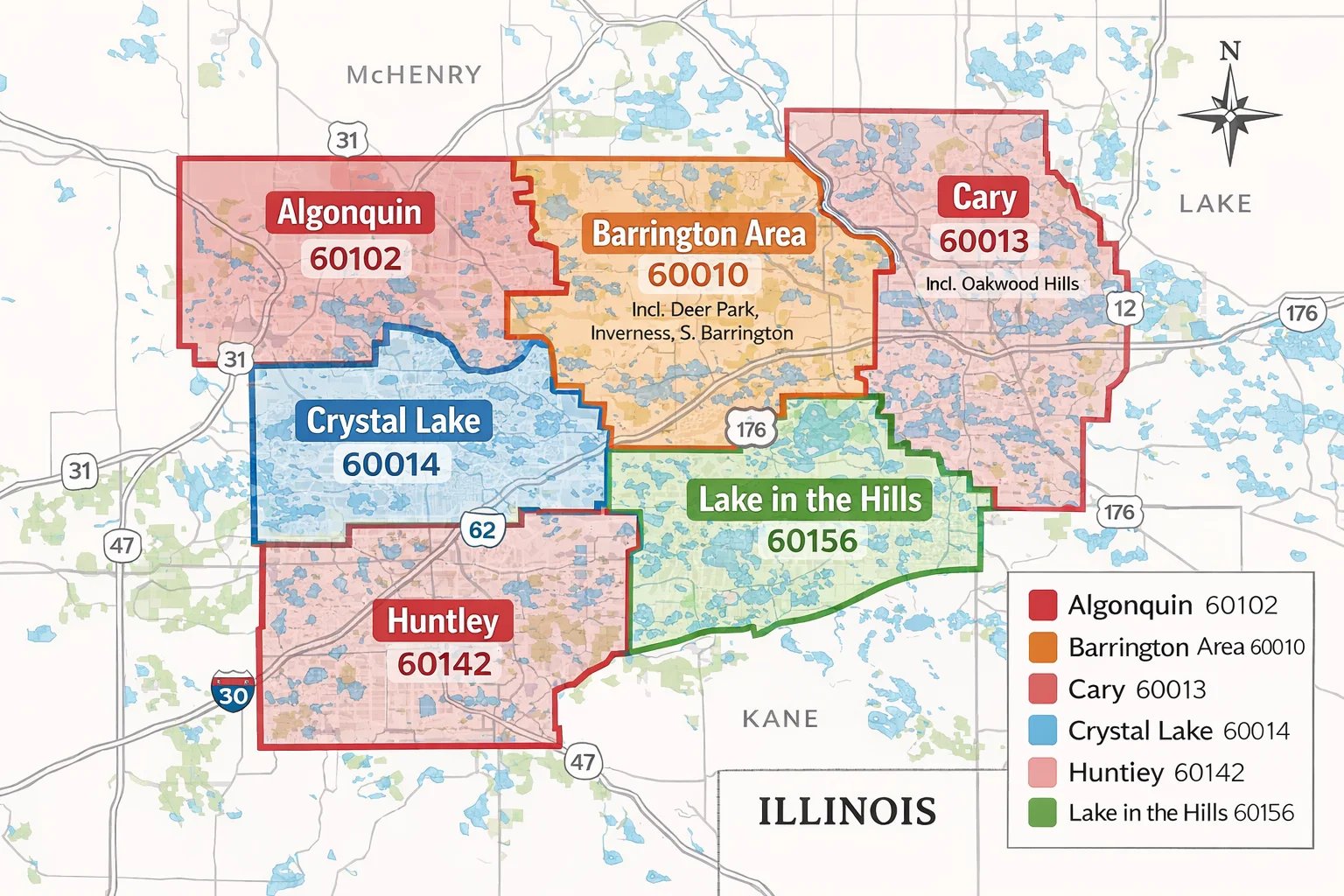 Magner Doggie Duty Service Area Map